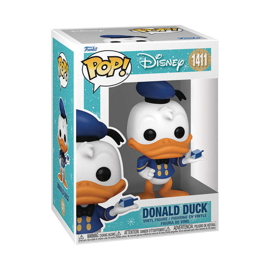 Pop Disney Holiday- Hanukkah Donald Vinyl Figure