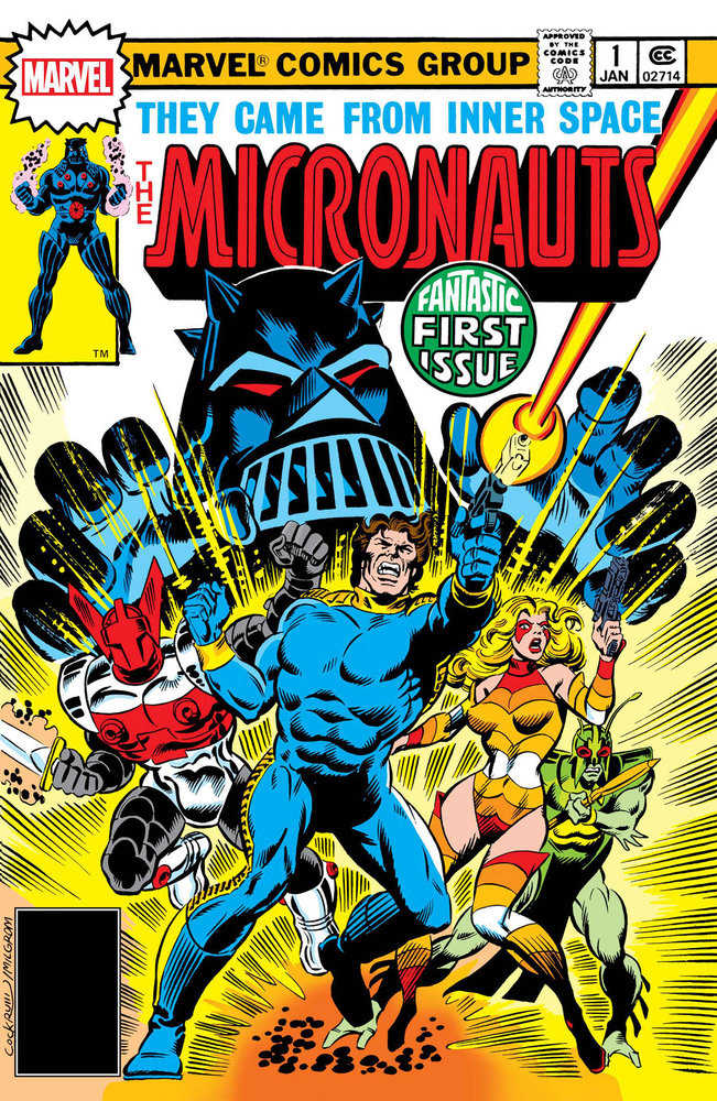 Micronauts #1 [Facsimile] (Foil Variant)