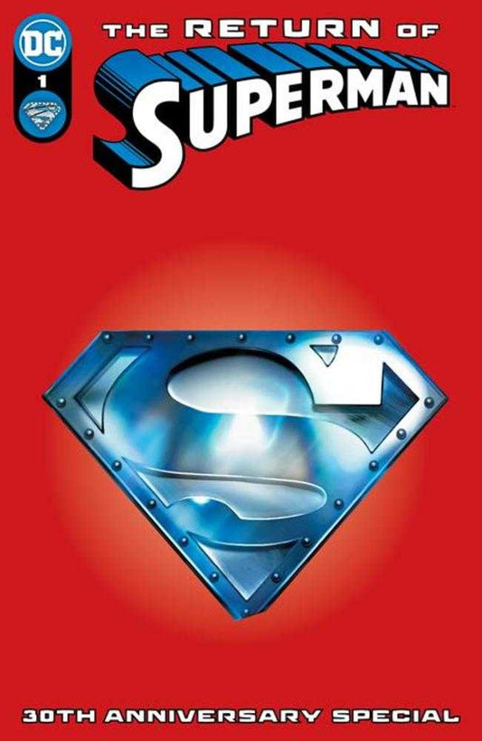 Superman: The Return Of Superman 30th Anniversary Special #1 (Cover C Wilkins Steel Die-Cut Variant)