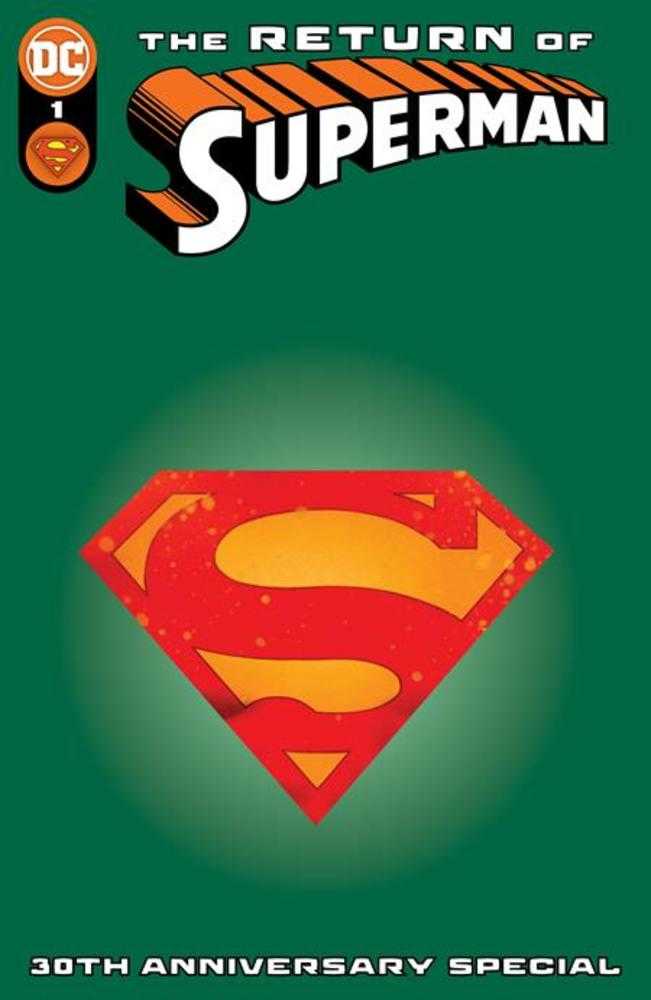 Superman: The Return Of Superman 30th Anniversary Special #1 (Cover E Oliver Eradicator Die-Cut Variant)