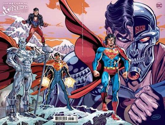 Superman: The Return Of Superman 30th Anniversary Special #1 (Cover F Dan Jurgens Wraparound Foil Variant)