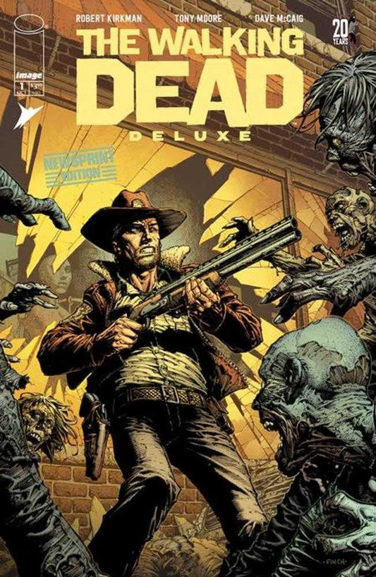 Walking Dead Deluxe #1 Newsprint Edition