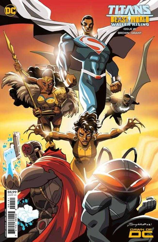 Titans: Beast World - Waller Rising #1(C)Gaylord Cover