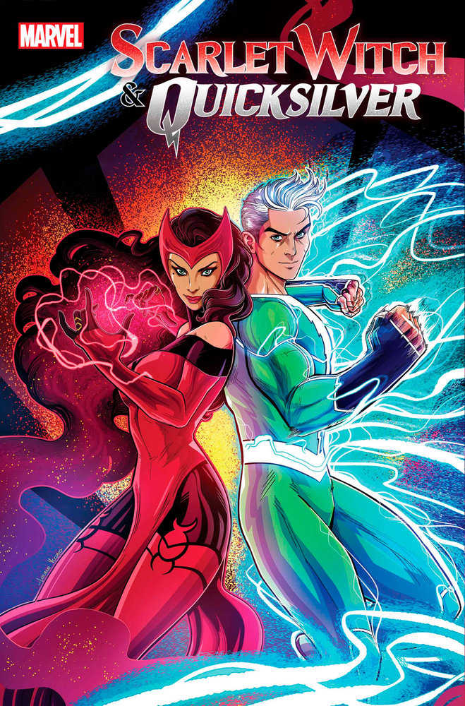 Scarlet Witch & Quicksilver #1 Vecchio Foil Variant