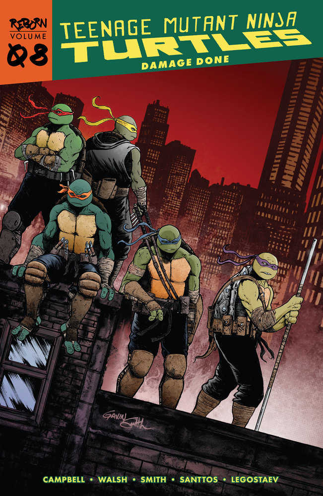Teenage Mutant Ninja Turtles: Reborn Volume 8 - Damage Done