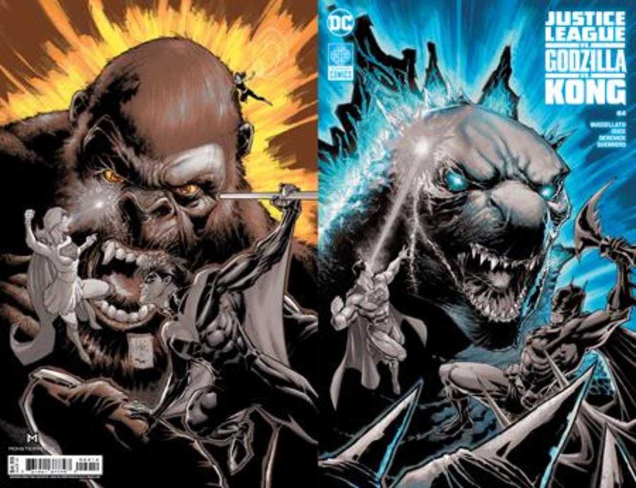 Justice League vs. Godzilla vs. Kong #4 (of 7) [2nd Print] (Cover A)