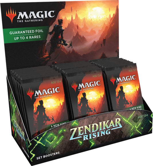 Magic the Gathering CCG: Zendikar Rising Set Booster Display