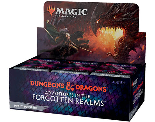 Magic the Gathering CCG: Adventures in the Forgotten Realms Draft Booster Display