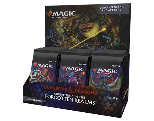 Magic the Gathering CCG: Adventures in the Forgotten Realms Set Booster Display